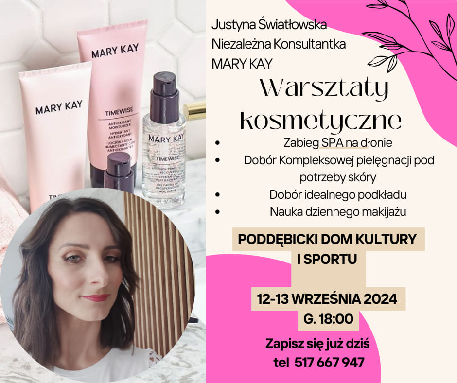 Warsztaty pielęgnacyjno - makijażowe