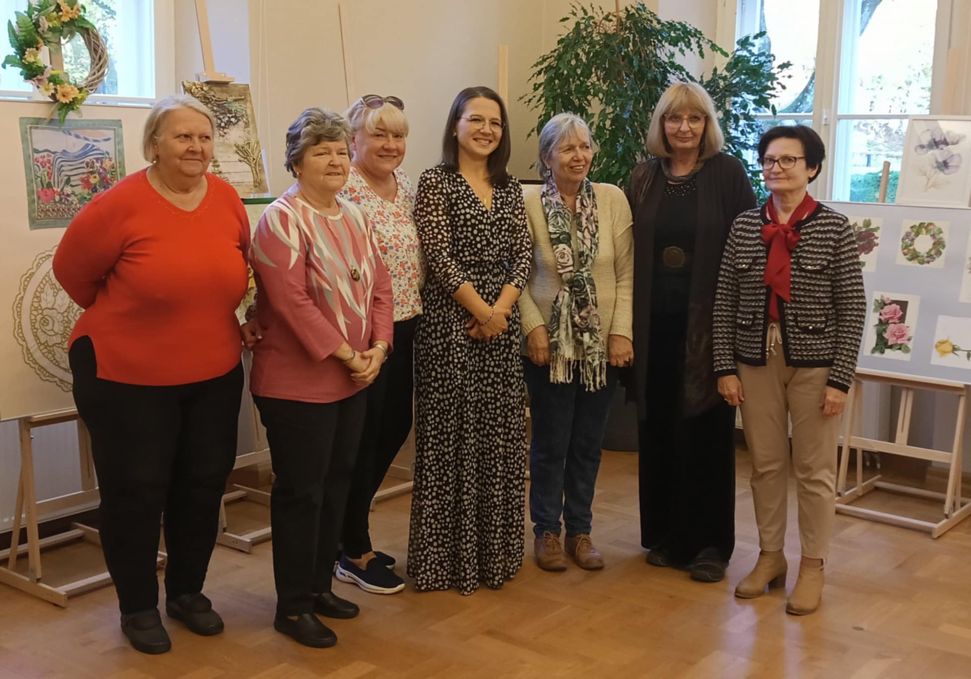 Wernisaż Stowarzyszenia Miłośników Haftu "Kanwa"