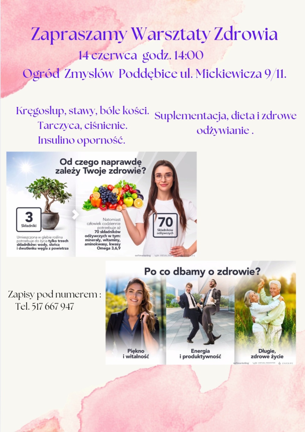 Warsztaty Zdrowia!!!