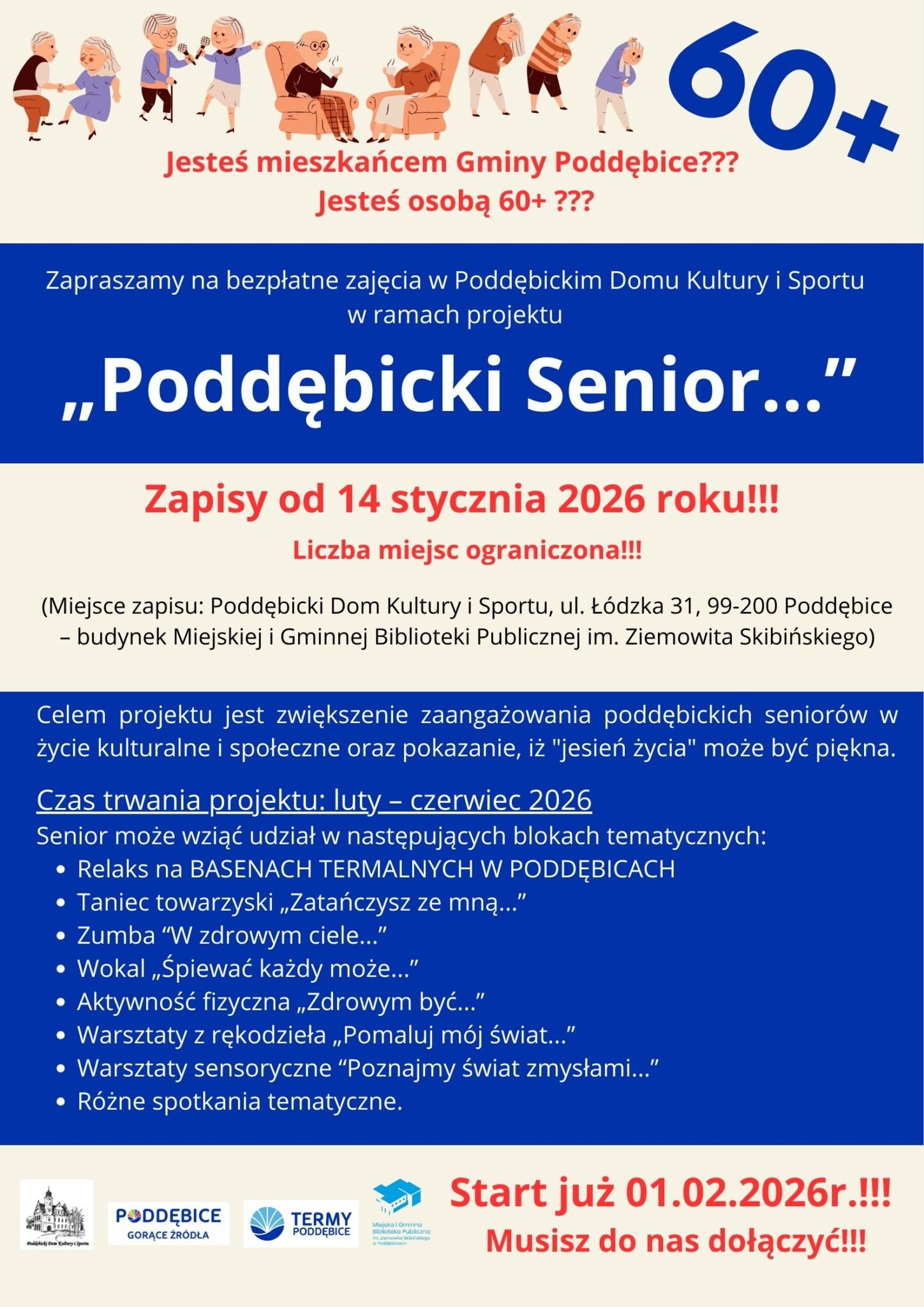 Projekt „Poddębicki Senior…”...