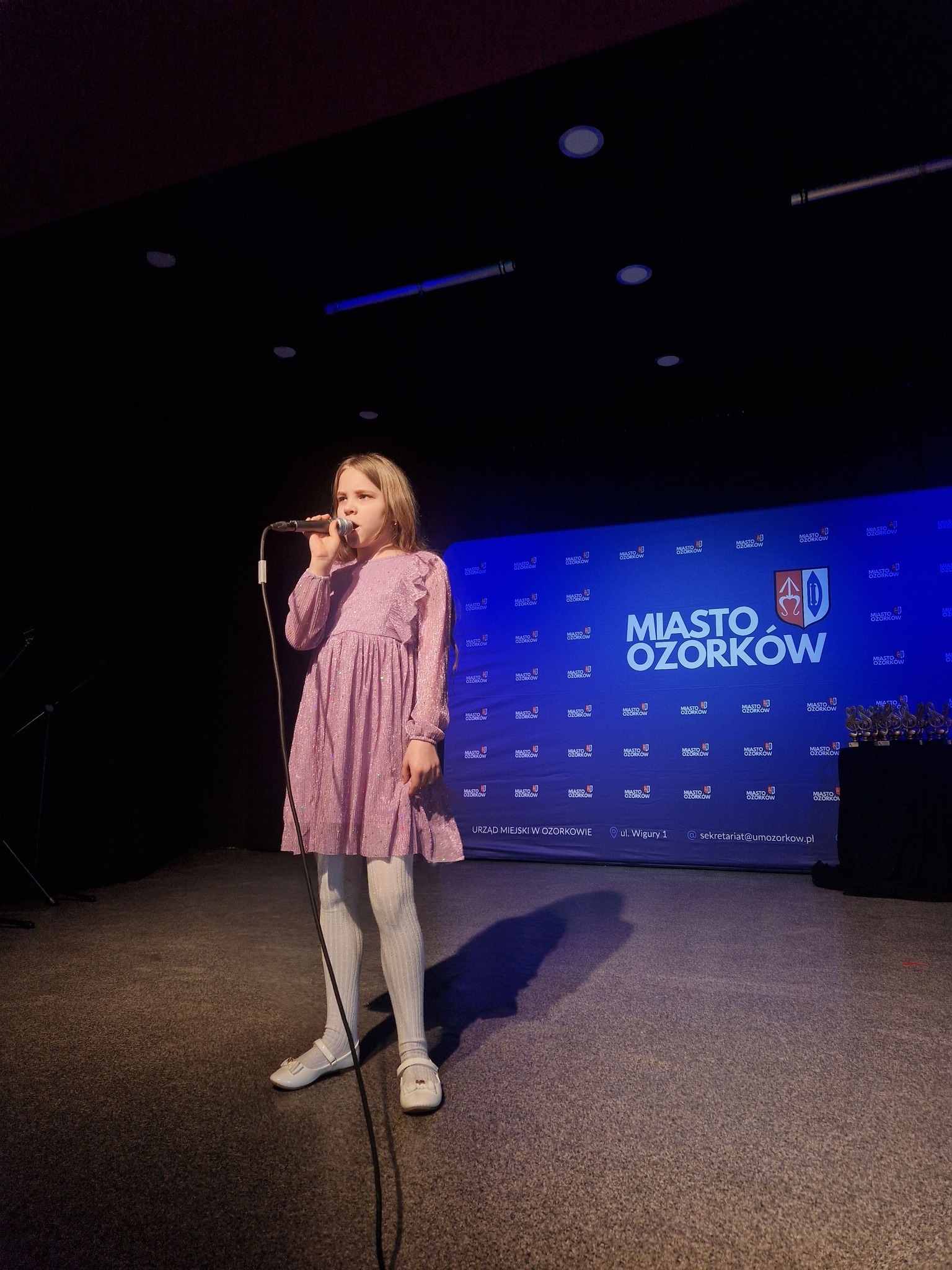 Wiktoria Pawlak zajęła I miejsce w Konkursie Wokalnym dla Dzieci i Młodzieży "Muzyczne potyczki"