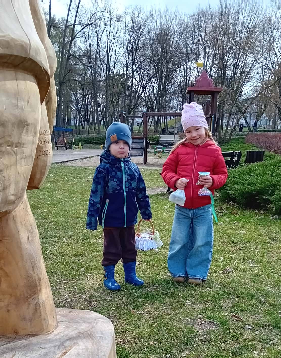 Poszukiwanie wielkanocnego zajączka...